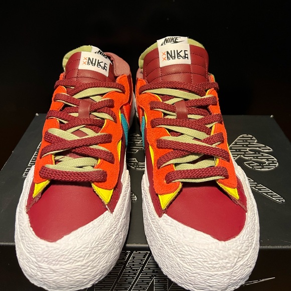 Nike Blazer Low sacai KAWS Red NIB - Picture 3 of 8